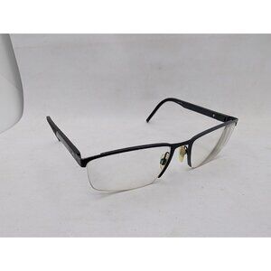Tonmy Hilfiger Eyeglasses Frame 54-17-145 Black Logo Read Description